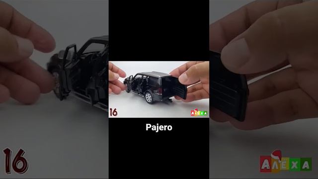 Игрушечный автомобиль Митсубиси Паджеро 1/32 смотреть онлайн