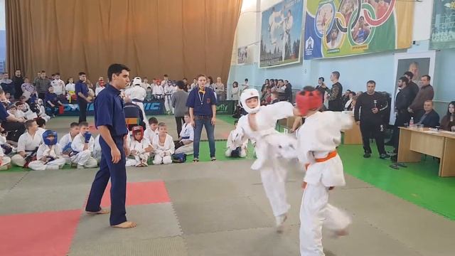 Расулов Арсенали четвертьфинал Первенство Кавказского района по шинкиокушинкай каратэ 10.02.2018 смотреть онлайн