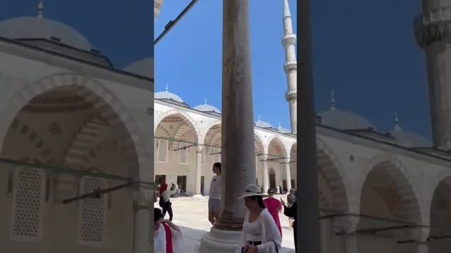 стамбул.. голубая мечеть #justiniano #antalya #turkish #stambul смотреть онлайн