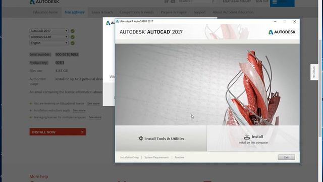 Installation of AUTOCAD 2017 смотреть онлайн