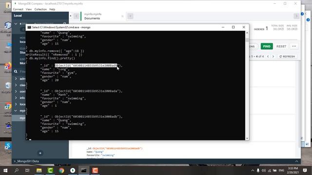 REMOVE IN MONGODB смотреть онлайн