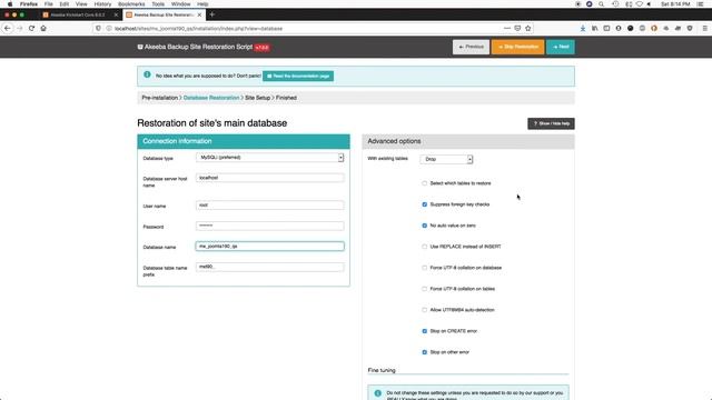 How to install quickstart package using Akeeba backup jpa file смотреть онлайн