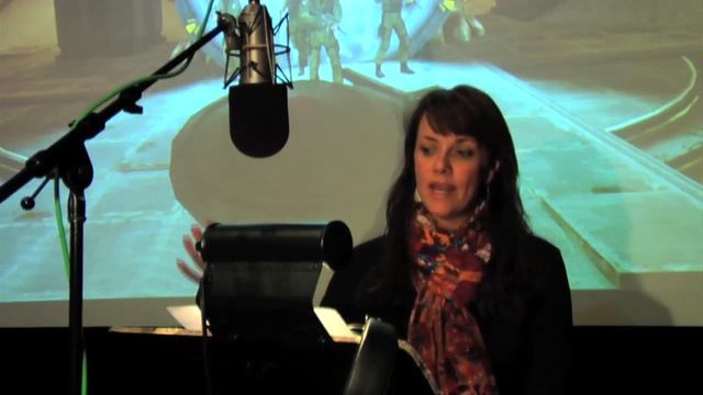 Amanda Tapping talks about Stargate SG-1: Unleashed in the voice recording session смотреть онлайн