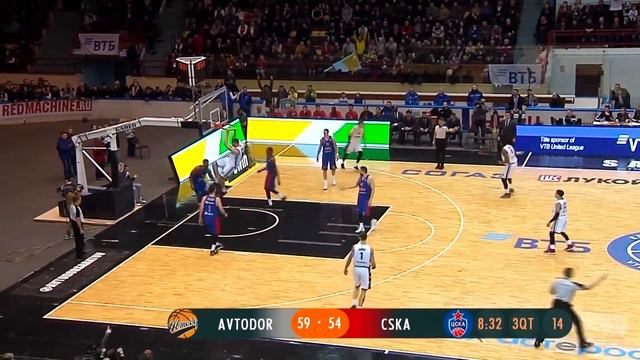Avtodor vs CSKA Highlights March 4, 2018 смотреть онлайн