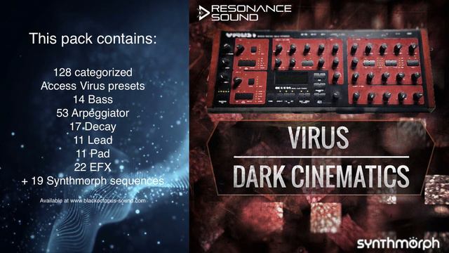 Dark and Cinematic Virus Presets - Virus Dark Cinematics by Resonance Sound смотреть онлайн