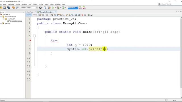 25.Java Basic Exception Handling смотреть онлайн