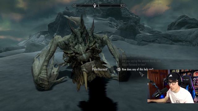 Skyrim BLIND Let's Play - [Episode 211] -- Paarthurnax Me Daddy :) смотреть онлайн