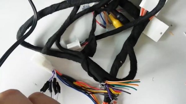 Navirider Premium Navigation for LEXUS how to customize the provided cable