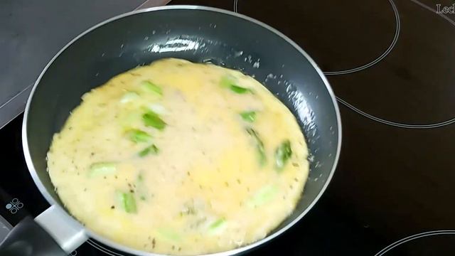 Omlette Mit Spargel