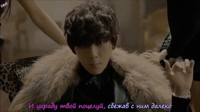HyunA (4Minute) & Hyunseung (B2ST) - Trouble Maker (рус.саб)