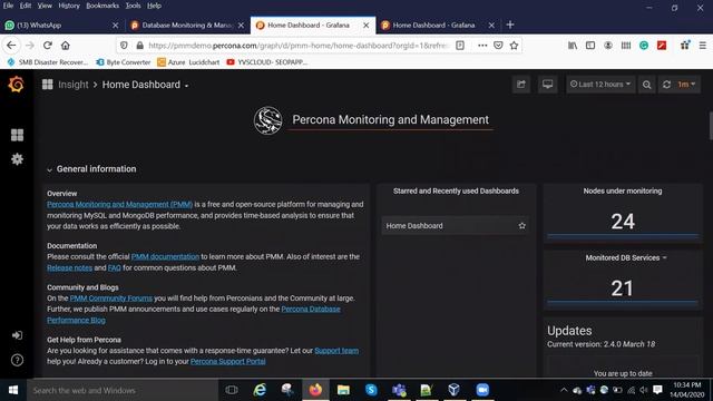 #PMM Overview | about Percona Monitoring and Management смотреть онлайн