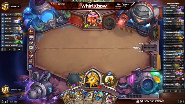 THIS DECK IS SO FUN | Reno Paladin | Voyage to the Sunken City | Wild Hearthstone смотреть онлайн