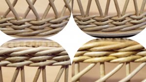 4 простых ажура. Игра стоек.