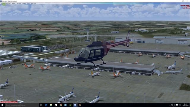 Flight Simulator - Helicopter Simulation with the Dodosim Bell 206 смотреть онлайн