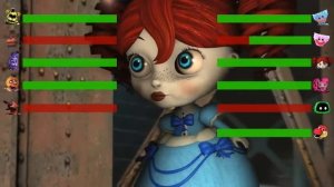 [SFM FNaF] Poppy Playtime vs FNAF Low Poly WITH Healthbars