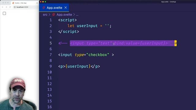Binding in Svelte | Two-Way Data Binding смотреть онлайн