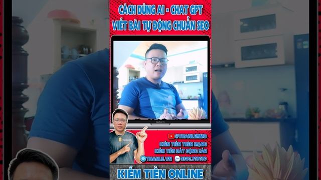 ChatGPT Tự Viết Bài SEO Kiếm Tiền Online #Short