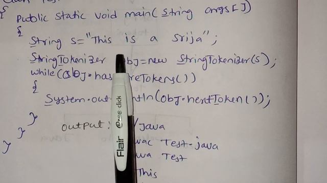 jntuh r18 oops Java programming unit4 string tokenizer very important ??? gunshot ? смотреть онлайн