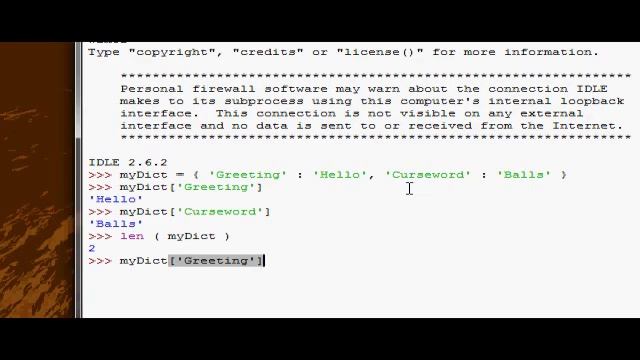 Python Tutorial #24 - Basic Dictionary Functions смотреть онлайн