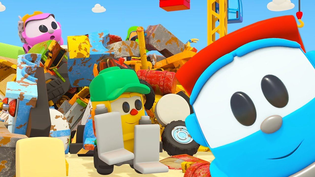 Грузовичок Лева и машинка Лея - новая серия! Развивающие мультики про машинки для детей смотреть онлайн