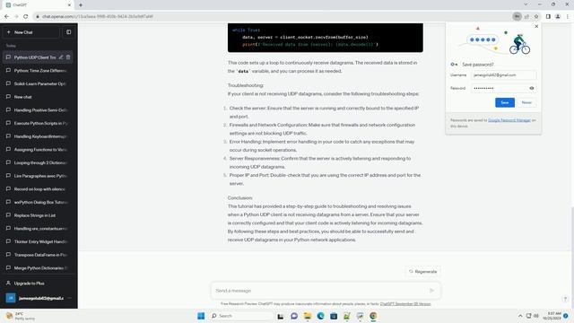 Python sockets client not receiving UDP datagram смотреть онлайн