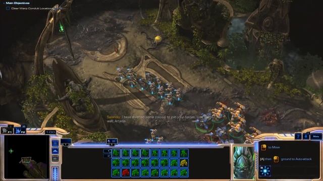 (BRUTAL) Mission 1: For Aiur! - StarCraft II Legacy of the Void Walkthrough NO COMMENTARY смотреть онлайн