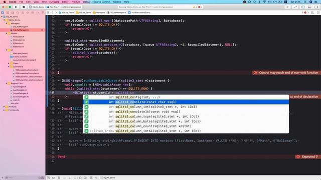 IOS RSSchool 2020. SQLite