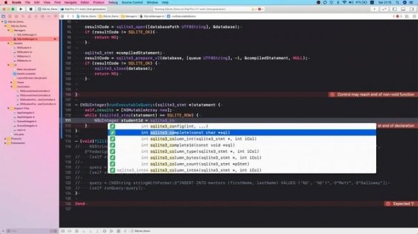 iOS RSSchool 2020. SQLite