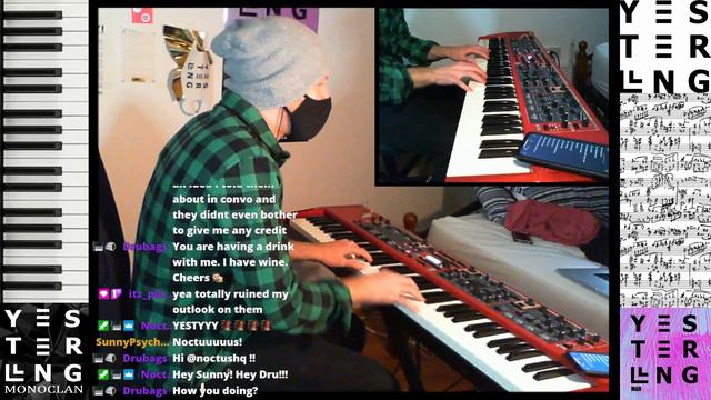 yesterlng - PIANO STREAM - 'someday il find my way home' from 'carole and tuesday' смотреть онлайн