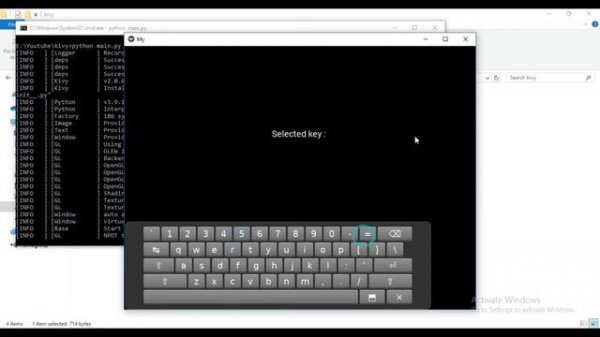 Kivy VKeyboard (Virtual Keyboard) | Kivy Tutorial For Beginner | Kivy 2021