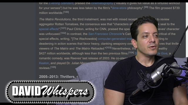 Whispering Facts about Keanu Reeves from Wikipedia for Almost 1 HOUR (ASMR) смотреть онлайн