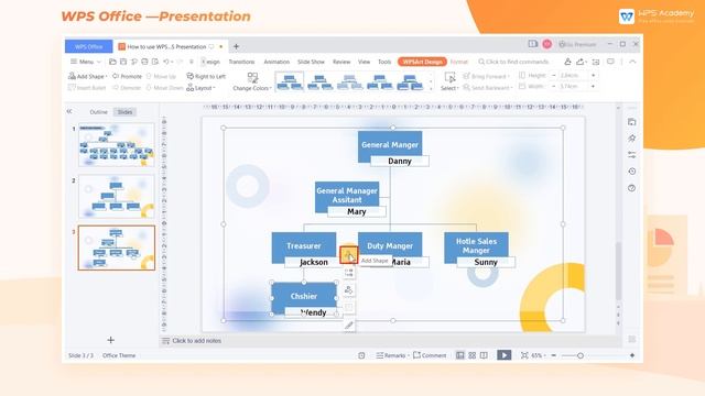 [WPS Academy] 1.4.9 PPT:How To Use WPSArt In WPS Presentation