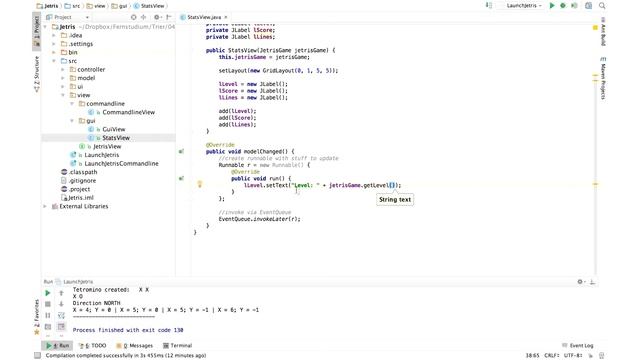 FUN Mit FOPT #11 - Ein Tetris-Clon In Java - Die View-Komponente (4/4)