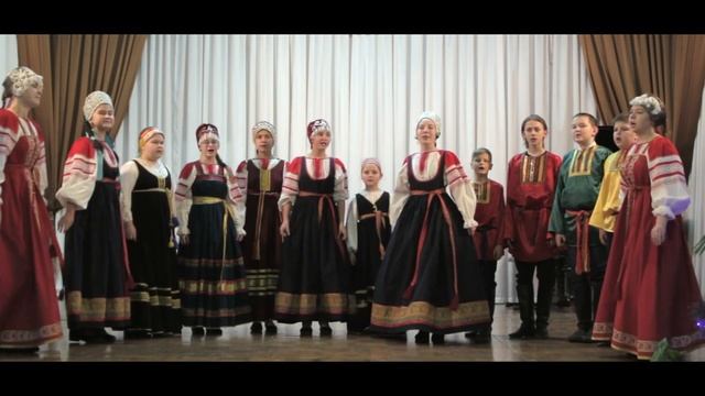 "Ой, со вечора с полуночи" детский образцовый фольклорный ансамбль "Ягодиночка" смотреть онлайн