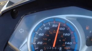 Разгон  скутер 150 кубов (volcan 150cc)