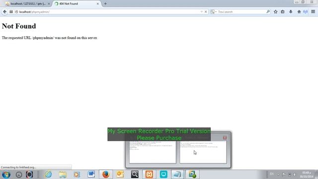 apache error the requested url/ phpmyadmin was not found on this server смотреть онлайн