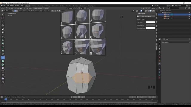 52. Blender Character. Anime figure (Part7) смотреть онлайн