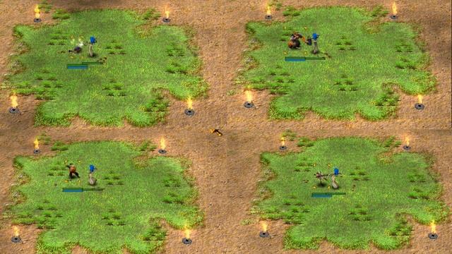 Battle Realms - Units TIER1 vs New Units in WOTW! смотреть онлайн