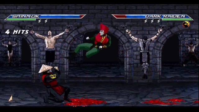 MK - Shinnok vs Dark Raiden - Mugen Funny Tournament смотреть онлайн