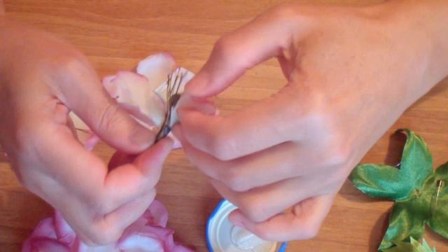 Роза бенгальская из шелка смотреть онлайн