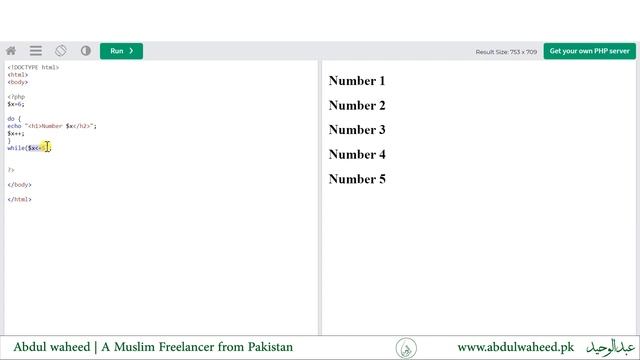 Lecture # 30 - PHP Loops (for, while, foreach) | Learn PHP online смотреть онлайн