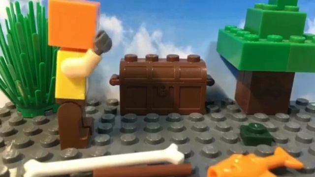 Лего Майнкрафт анимация часть 1 смотреть онлайн