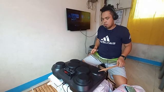 Livin on a prayer-Bon Jovi|MEDELI DD315|Drum cover смотреть онлайн