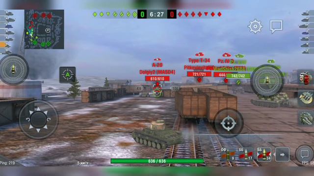 Ke-Ho песочный танк из космического боевого пропуска WotBlitz смотреть онлайн