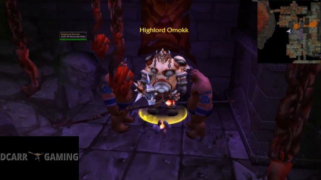 Classic WoW - LOWER BLACKROCK SPIRE Quick Run Through (Warlords Command Quest) смотреть онлайн