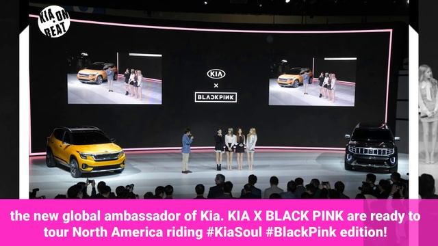 Black Pink announced as global endorsement models for KIA смотреть онлайн