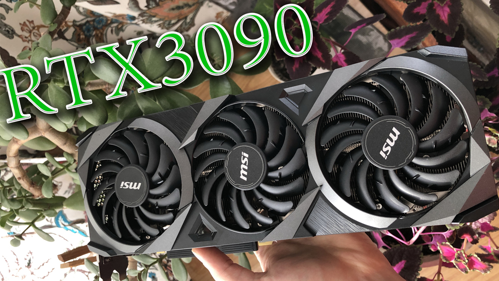 Видеокарта RTX3090 MSI  VENTUS тест в играх и сравнение с RTX2070.mp4