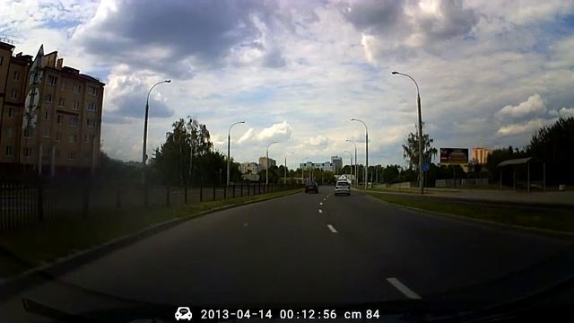 Видеорегистратор-зеркало JUNSUN E515. Дневная съемка . Тест. смотреть онлайн