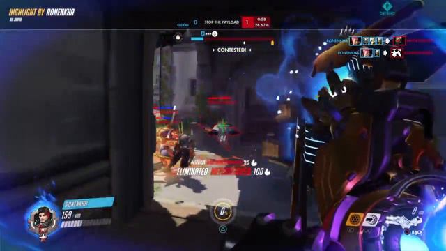 Overwatch Zarya bombs смотреть онлайн