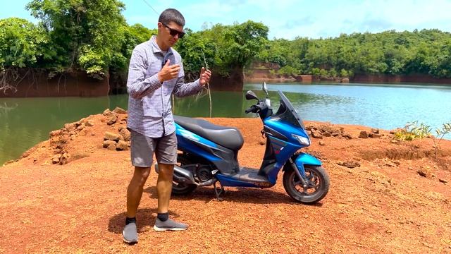 Обзор Aprilia SXR 160 from Goa смотреть онлайн